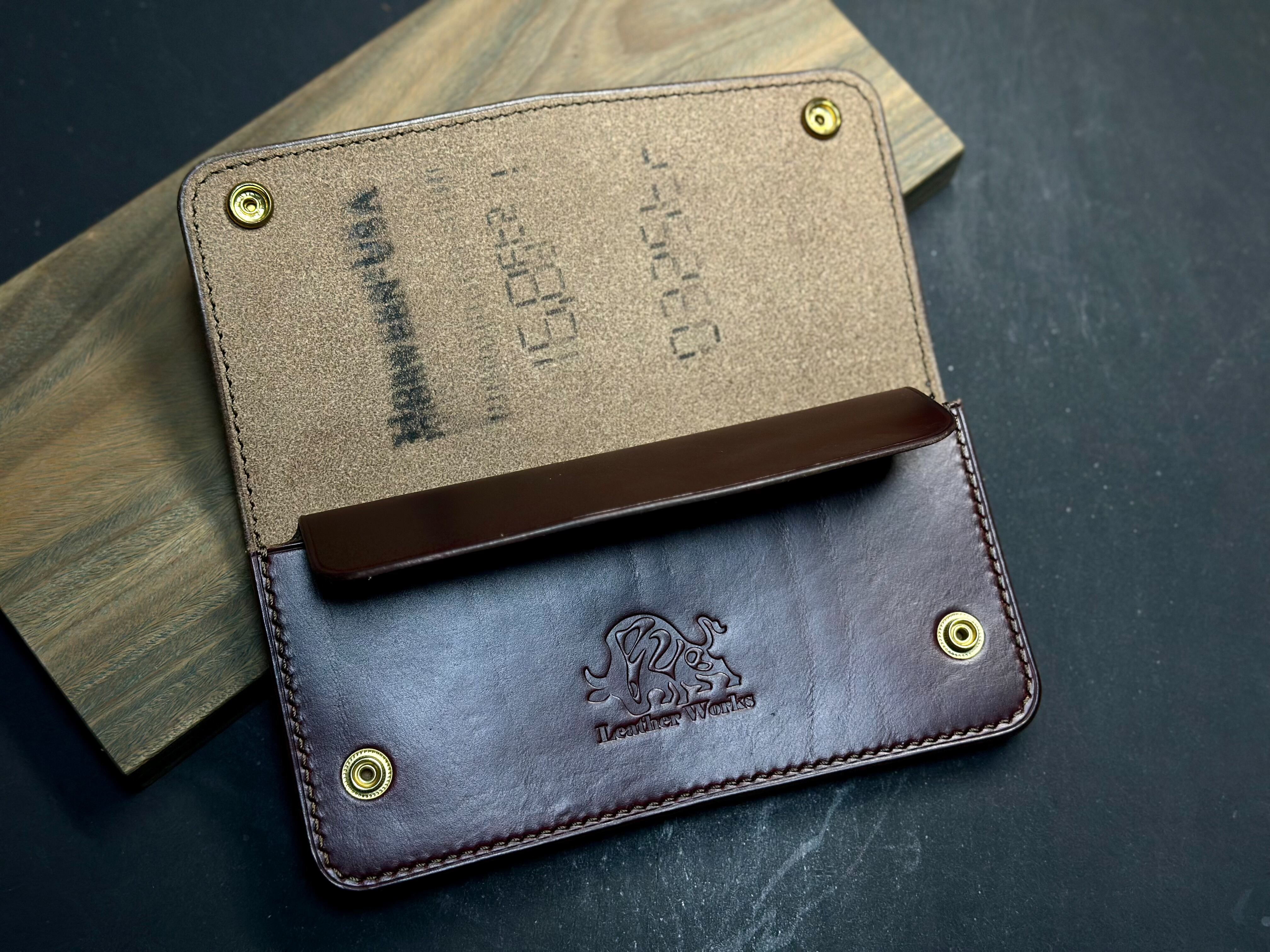 work studio rivet トラッカーウォレット クロムエクセル（トラッカー 