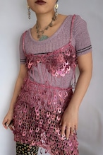 Spangled camisole dress