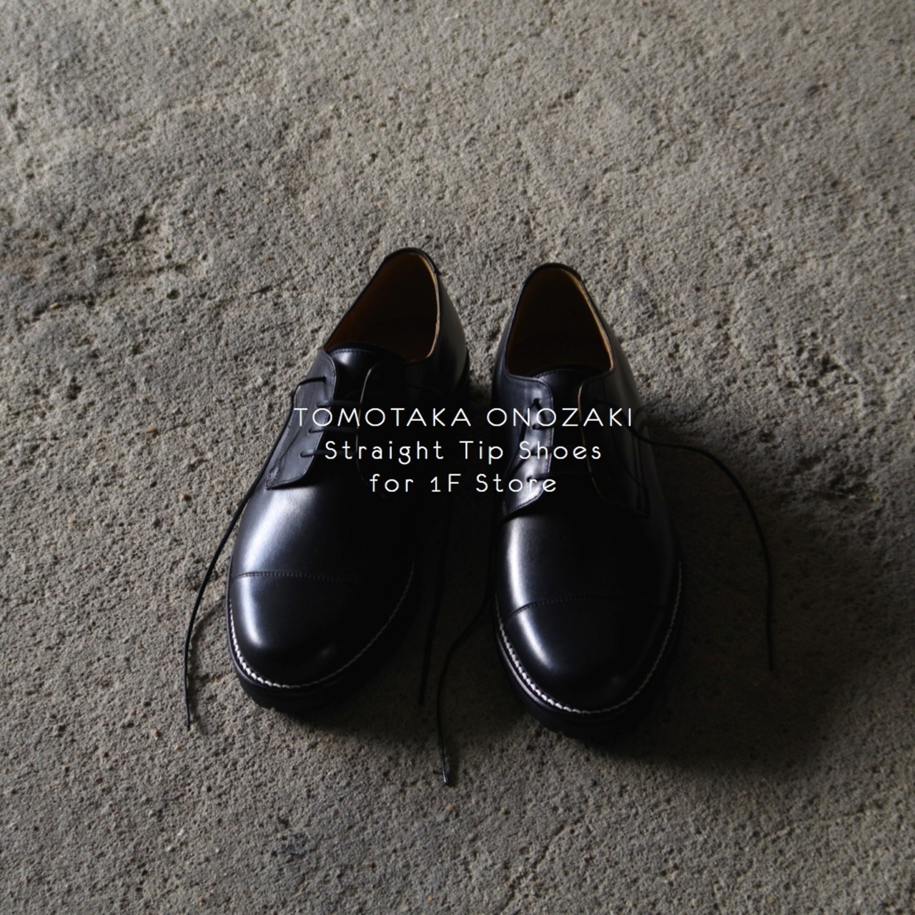 Tomo&Co   Straight Tip Shoes for 1F Store