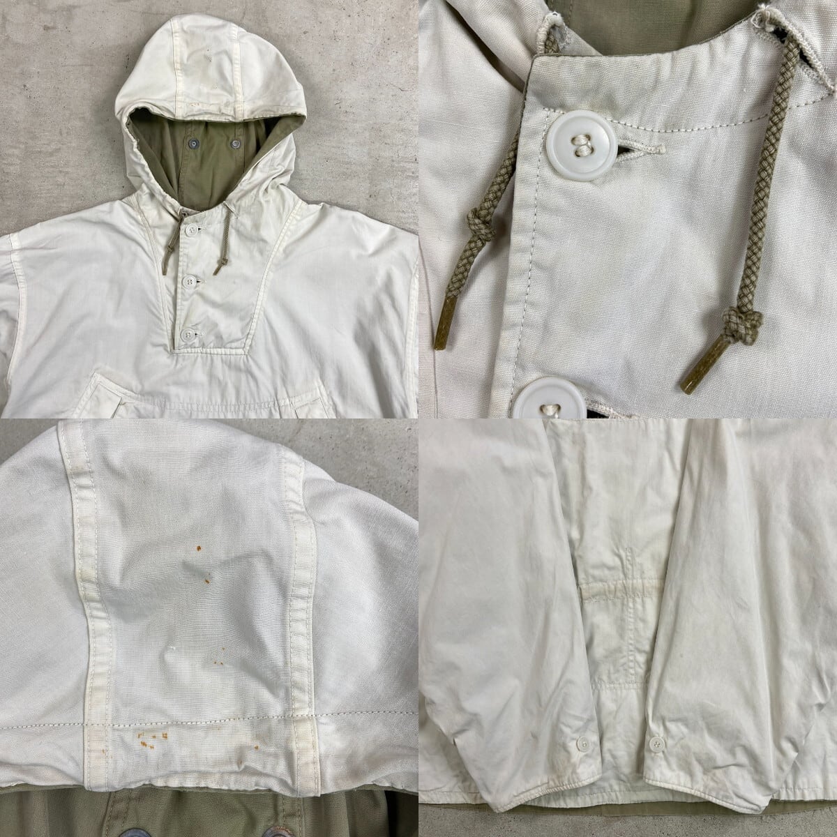 40年代 U.S.ARMY 米軍実品 M-43 山岳部隊 リバーシブル フィールド