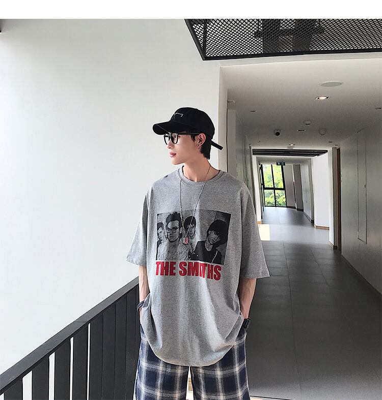 全2色 Tシャツ カットソー プリント カジュアル シンプル