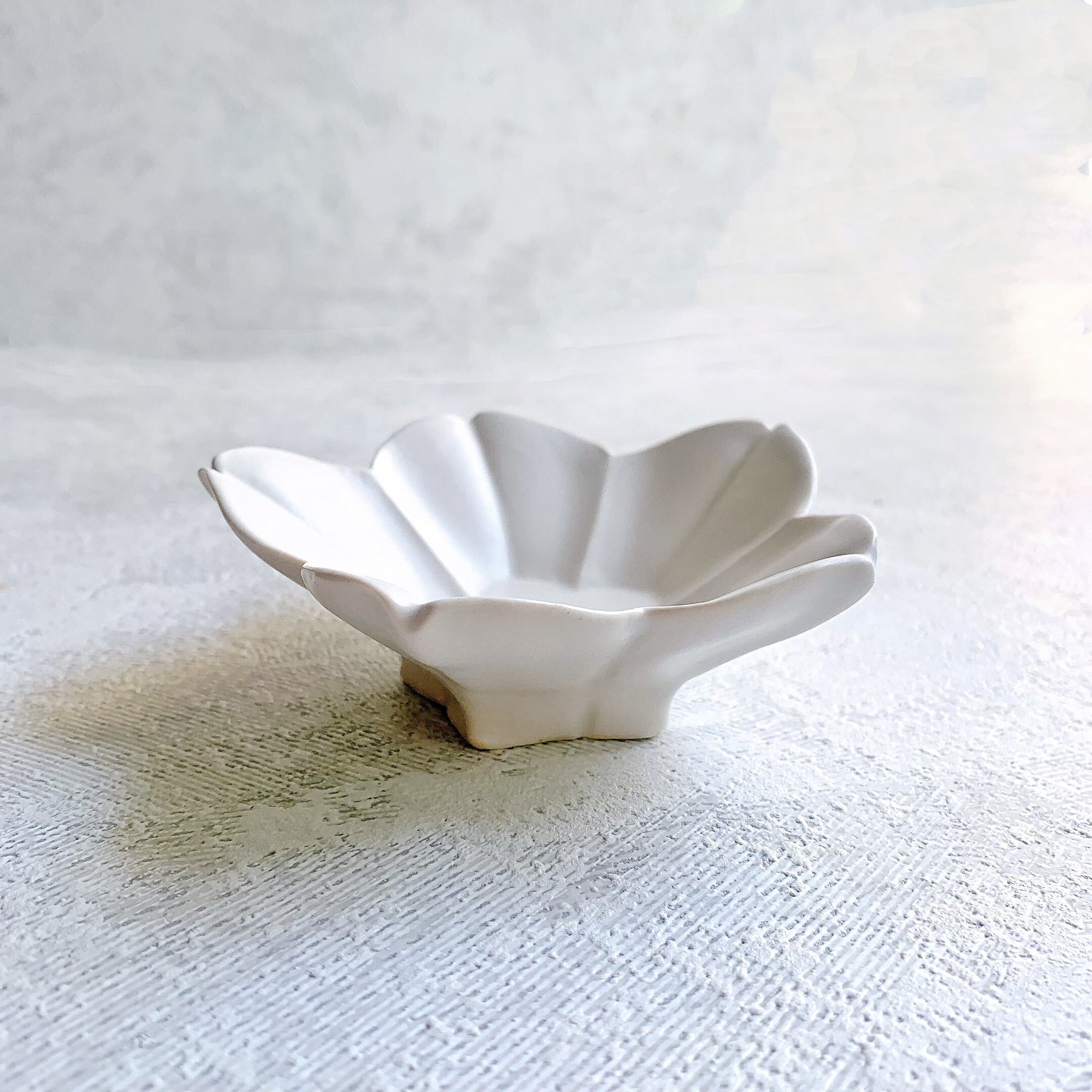 臼杵焼 稜花さくら豆皿 | Floraison Table フロレゾンテーブル