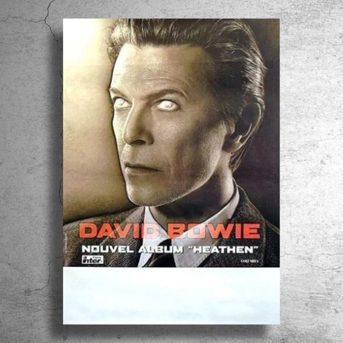 『デヴィッド・ボウイ』1999年イギリスでのライブ告知ポスターデヴィットデビッド