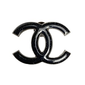 CHANEL シャネル ピンブローチ ブラック 8237-202208