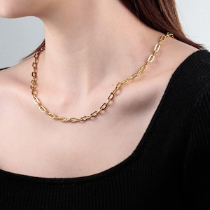 316L simple chain necklace  #n80
