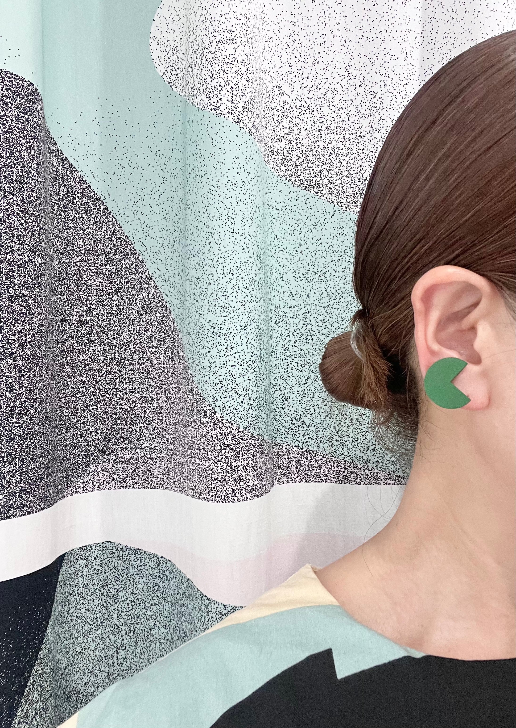 corchea / pie earring【yellow】