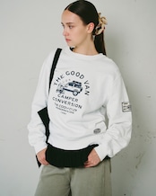 キャンパーDOGプリントベーシックTOPS (WHITE) CQ-49072