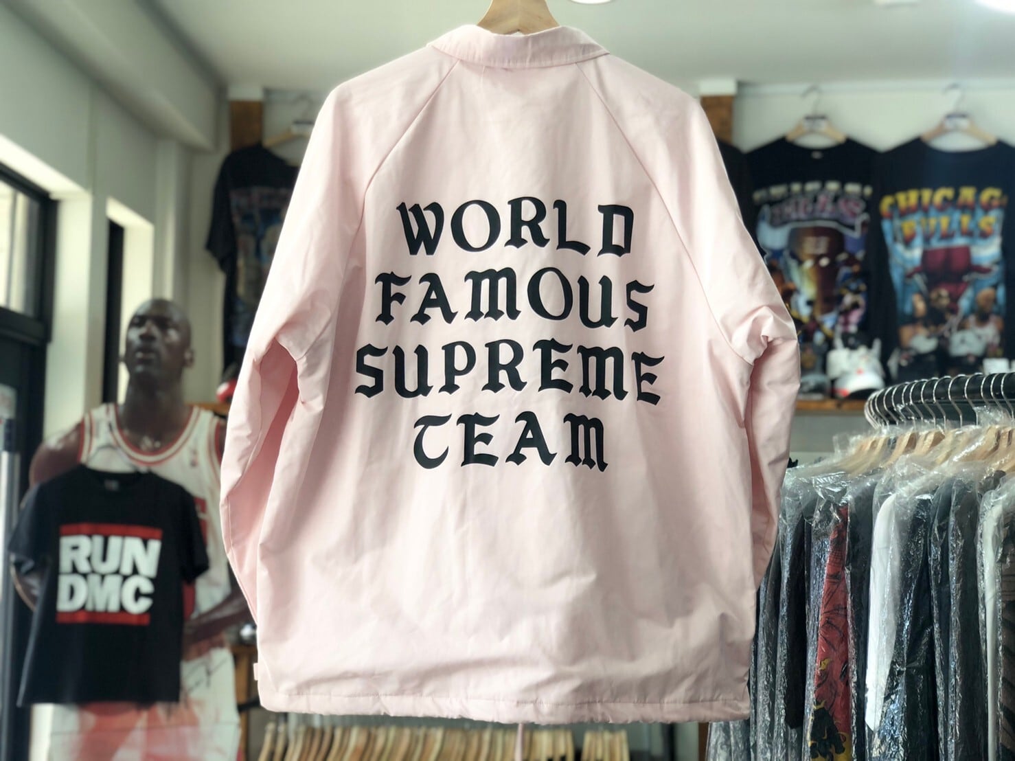 ジャケット/アウターLsizesupreme World Famous Coaches Jacke ...