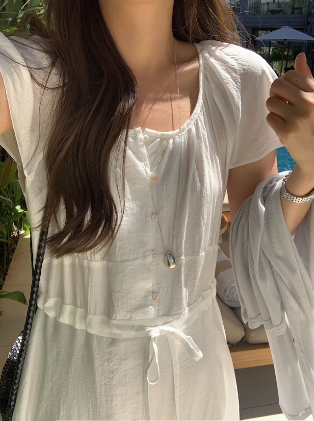(LITER) hera tencel onepiece / 2color