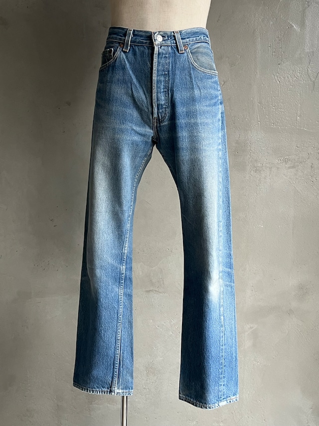 MADE in USA "Levi's 501" フェードデニムパンツ