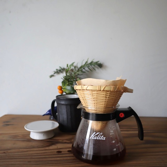 近藤雅代 ／網代角整理かご（中）