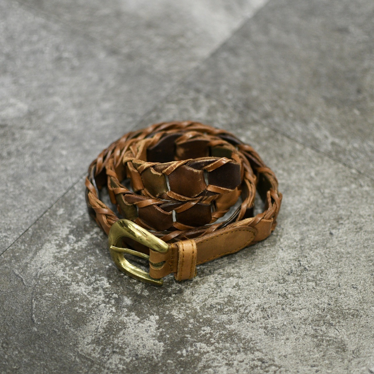 design colorful leather belt