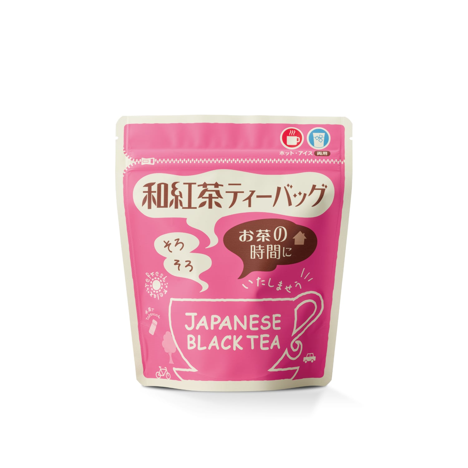 ティーバッグ「和紅茶」3g×15P ヒモ付き