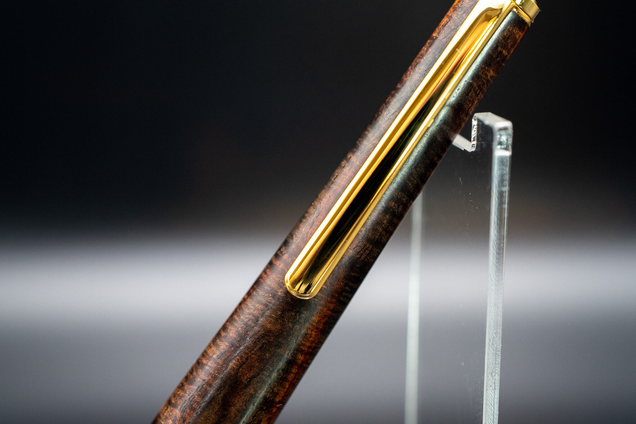 【21世紀最高峰の材】サイアミーズローズウッド マイクロカーリー 特上 gold BP