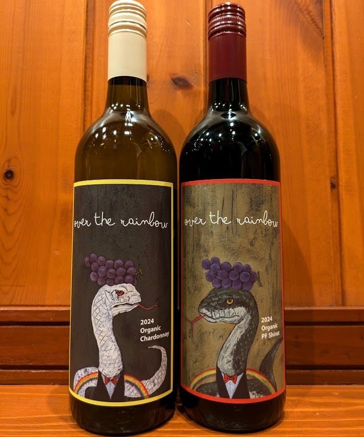 オーバー・ザ・レインボー・オーガニック・PFシラーズ・巳ラベル