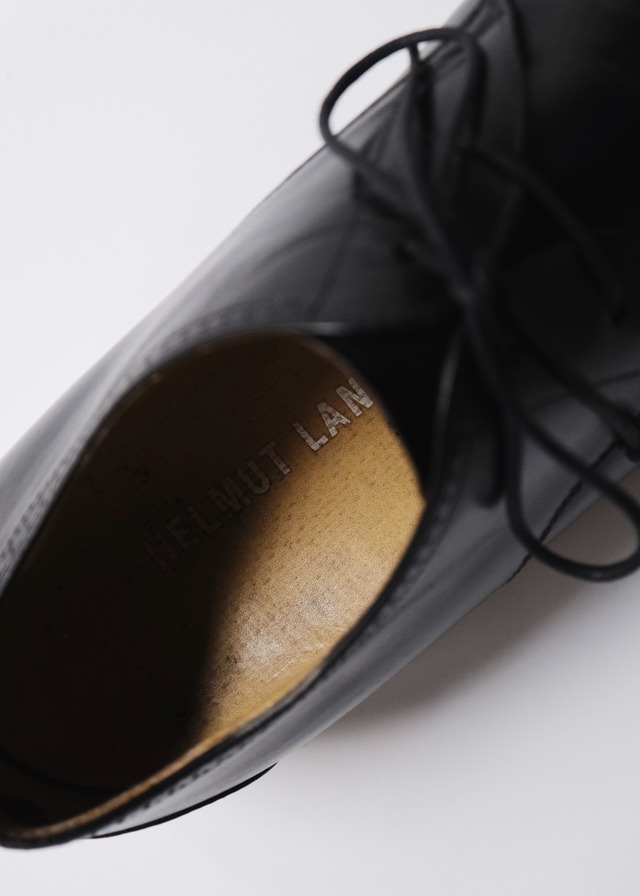 Helmut lang lace up leather shoes
