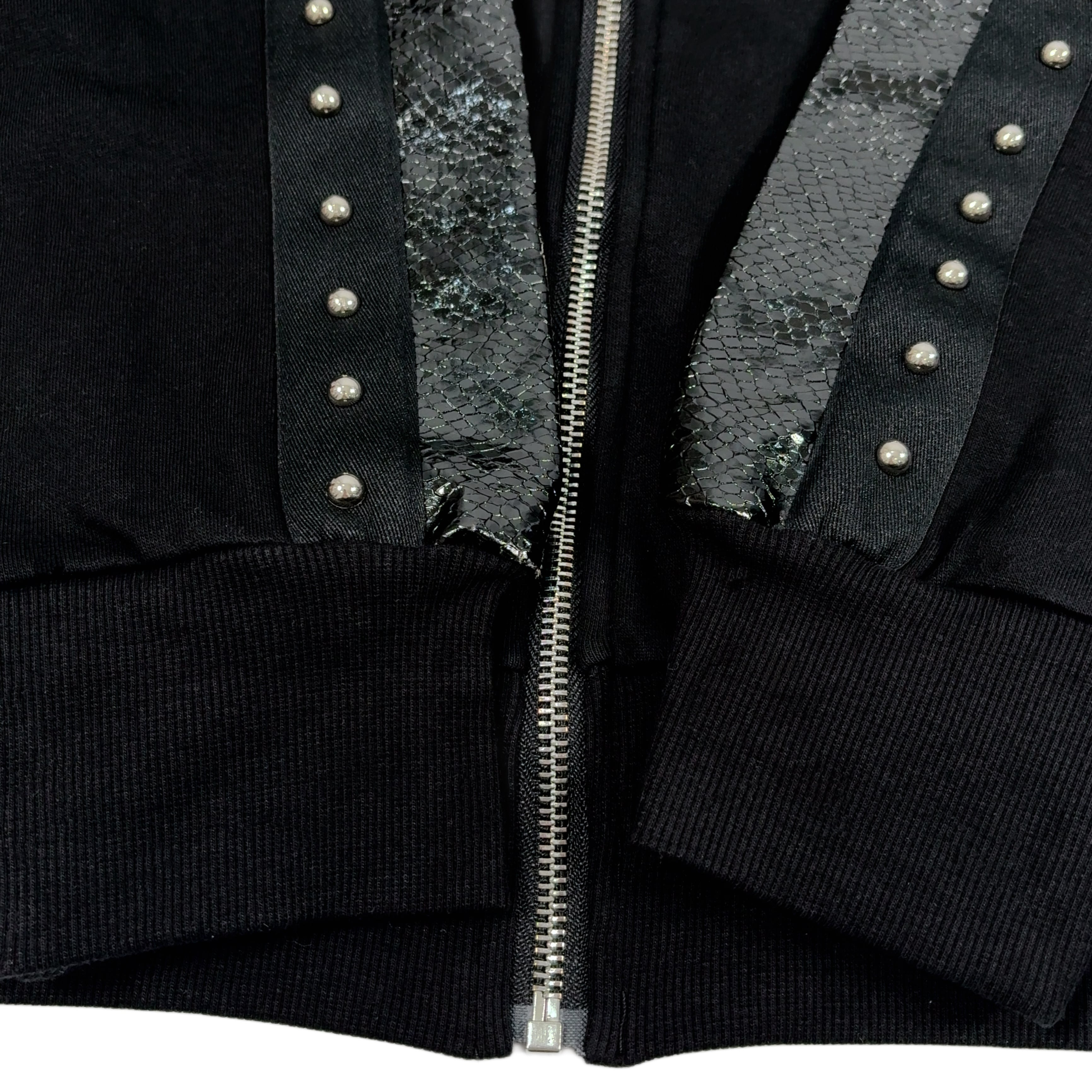 高品質SNAKE SCALE STUDS ZIP OUTER | NIER CLOTHING