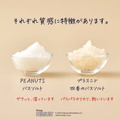 【夏デザイン】PEANUTSバスソルト　300g