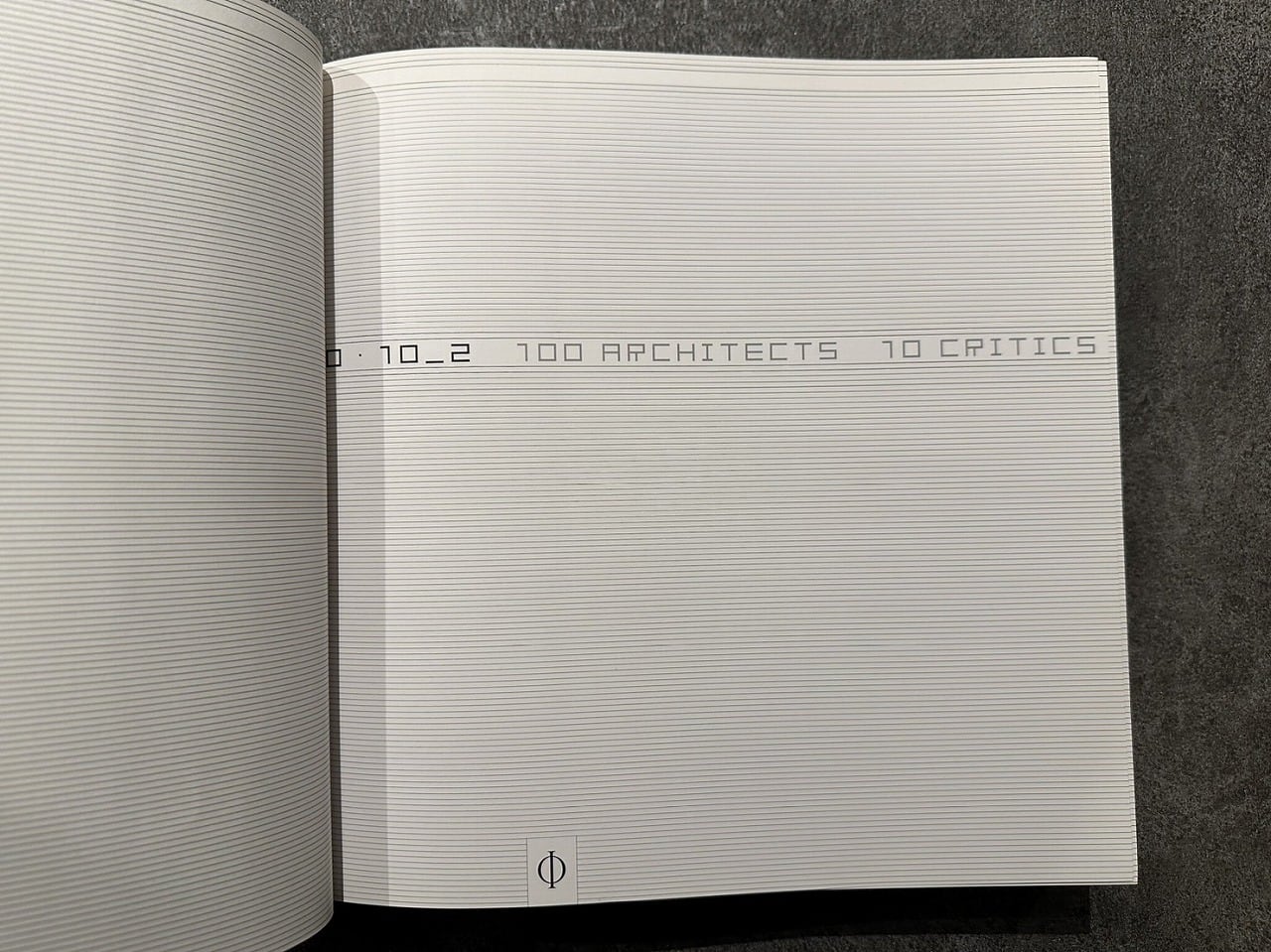 VI362】10 X 10 _ 2 100 Architects 10 Critics /visual book