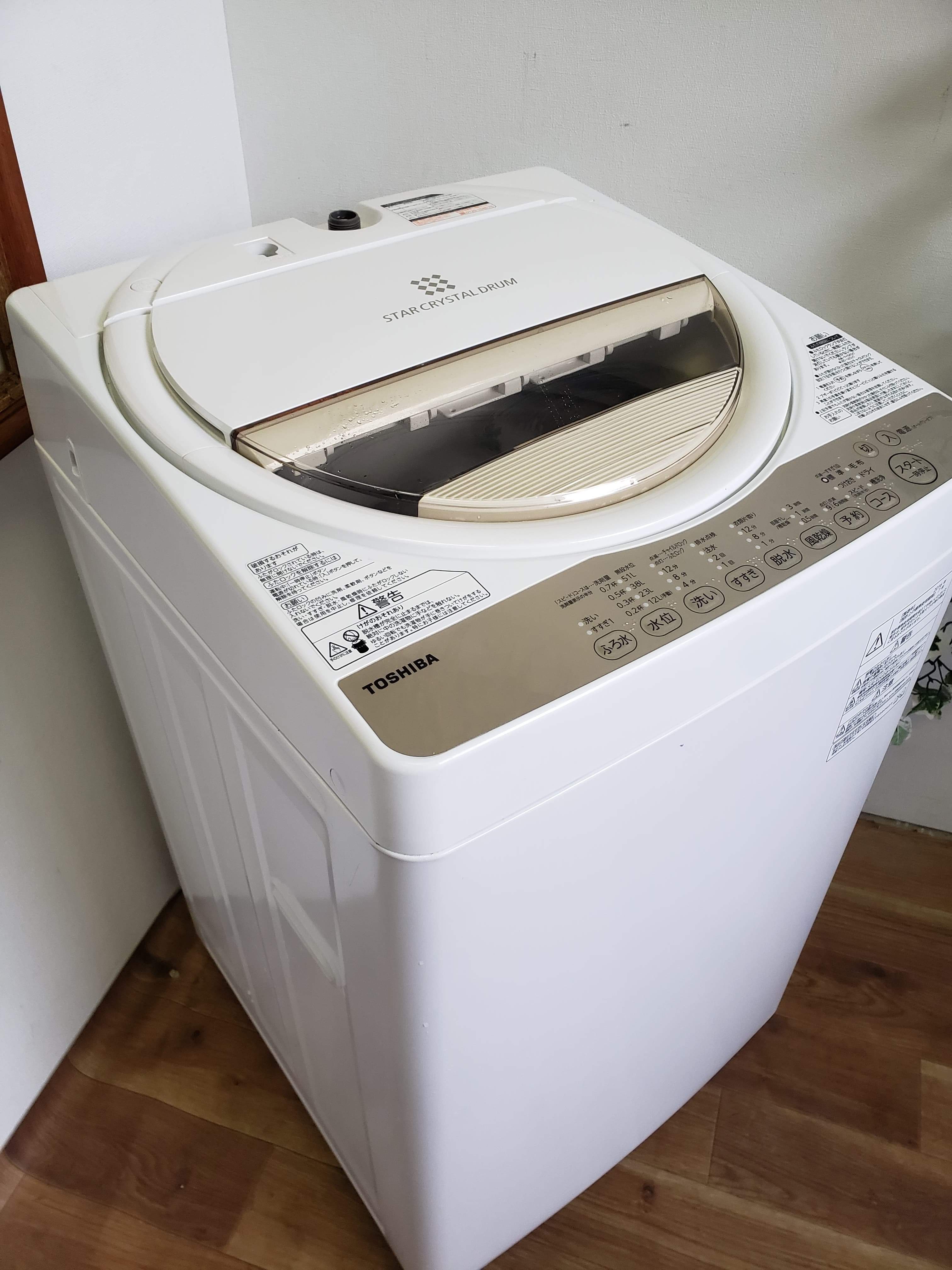 本日値引き！2016年製★TOSHIBA　6㎏　 洗濯機　AW-6G3