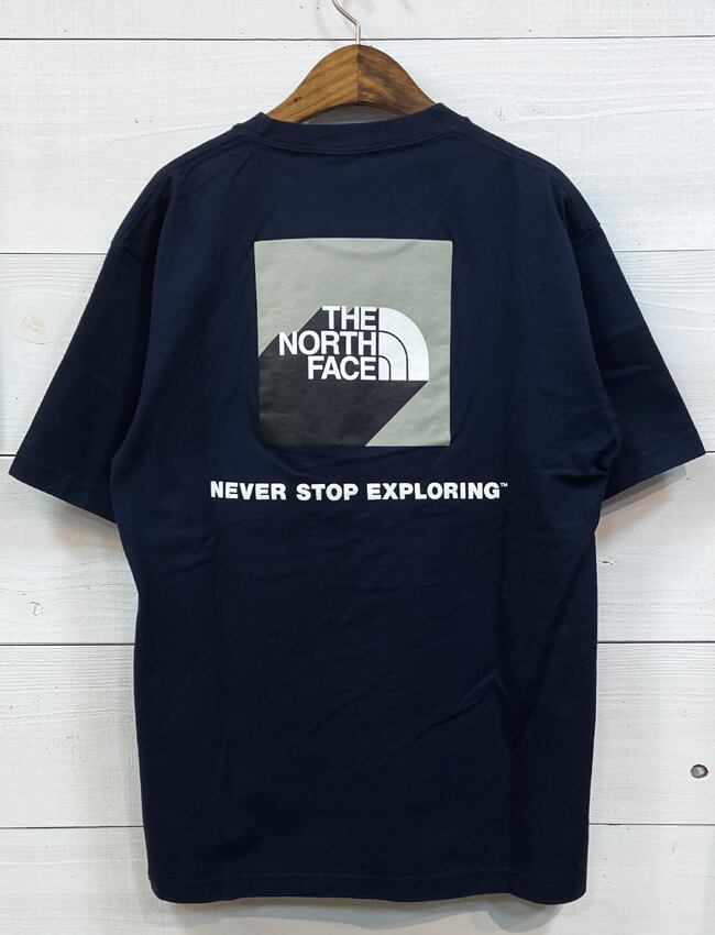 THE NORTH FACE (ザノースフェイス) 3Dスクエアロゴティー (UN)アーバンネイビー NT32010