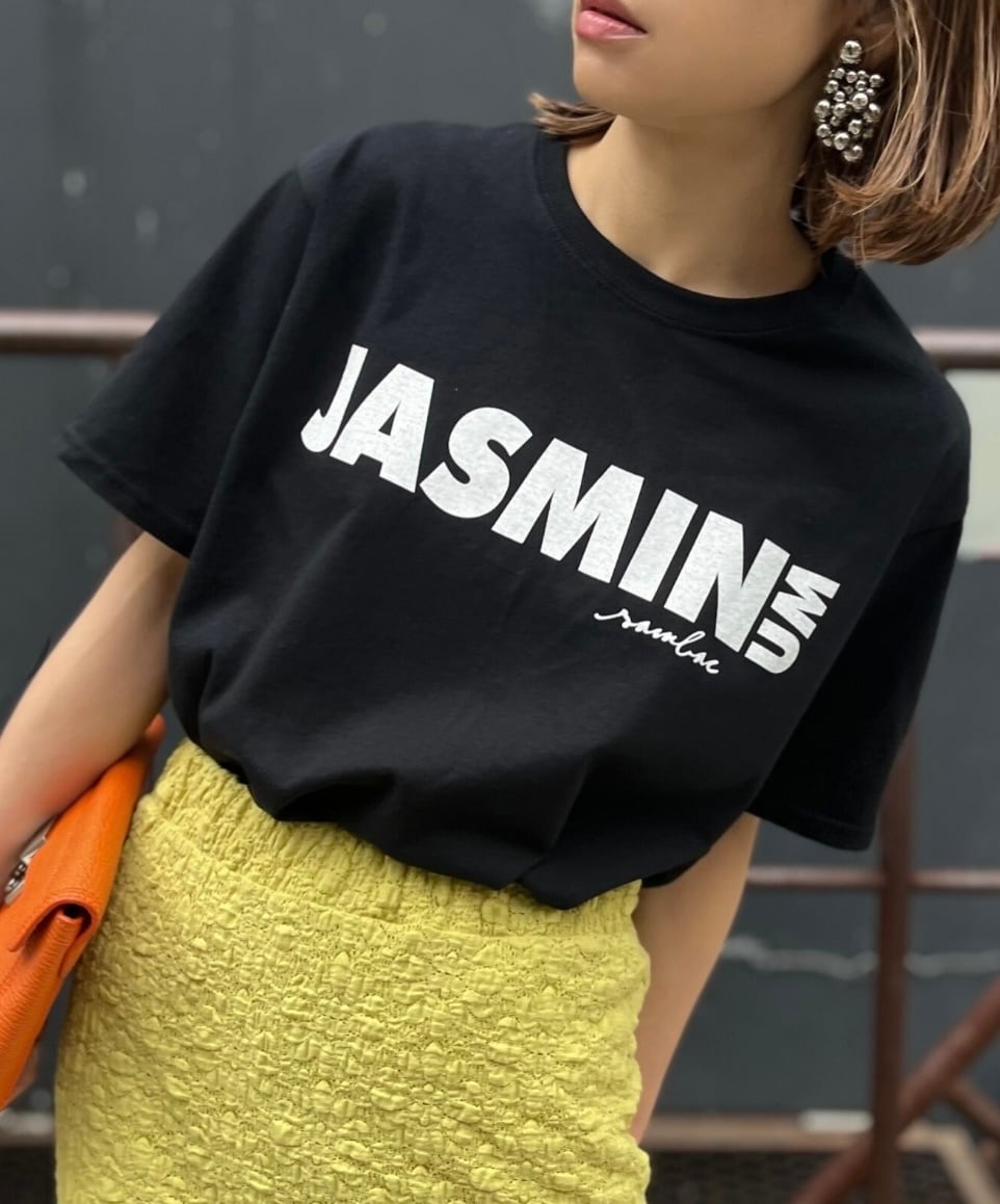 3color / ジャスミンロゴTシャツ | jbgcompany