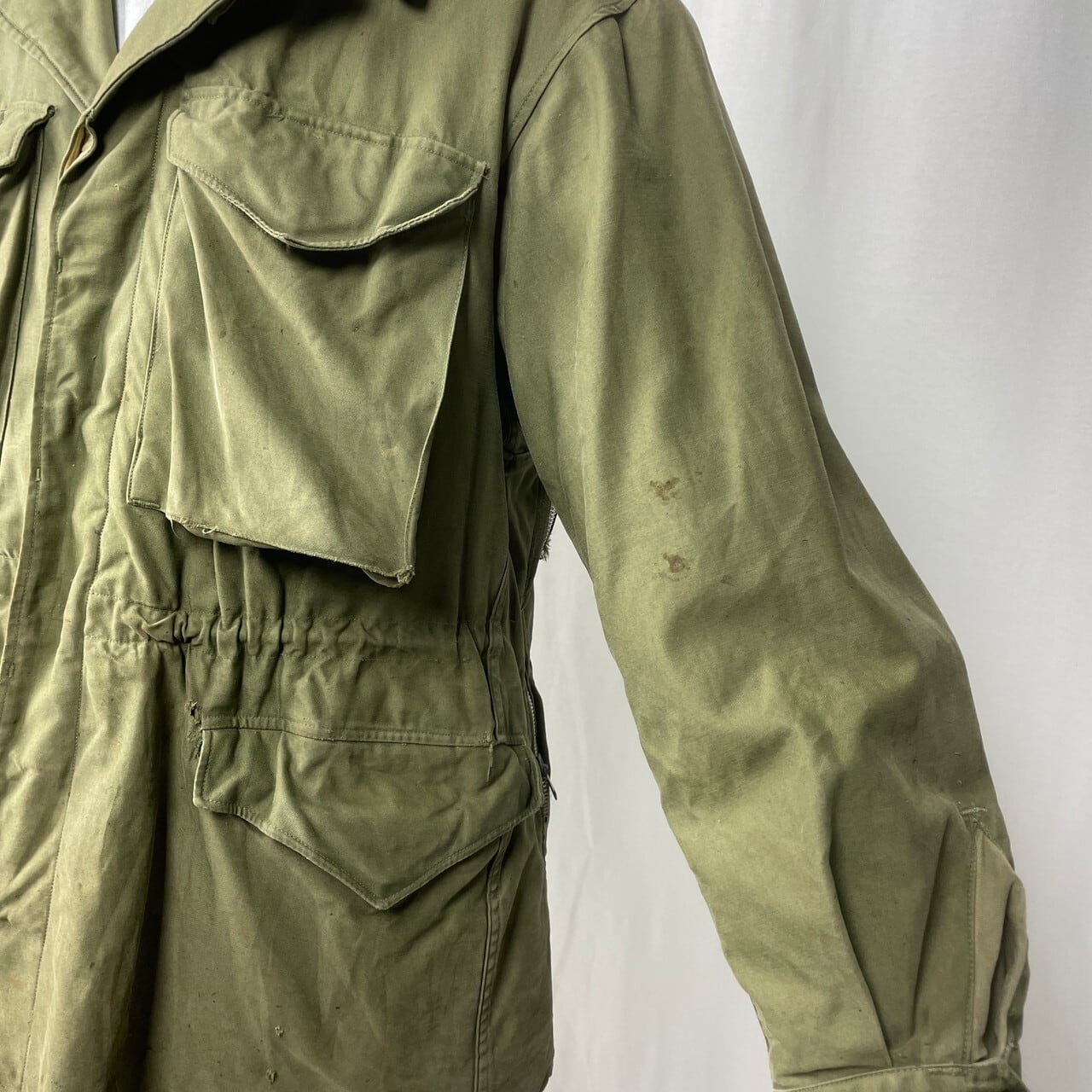 40年代 U.S.ARMY 米軍実品 M-43 ミリタリー フィールドジャケット 38S