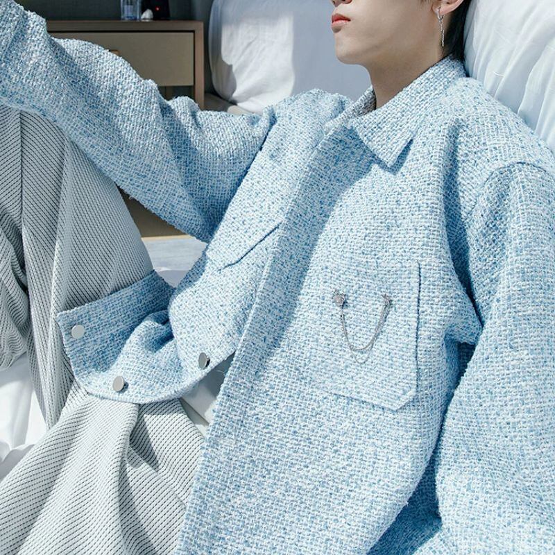 ポケット付きツイードジャケット C10277