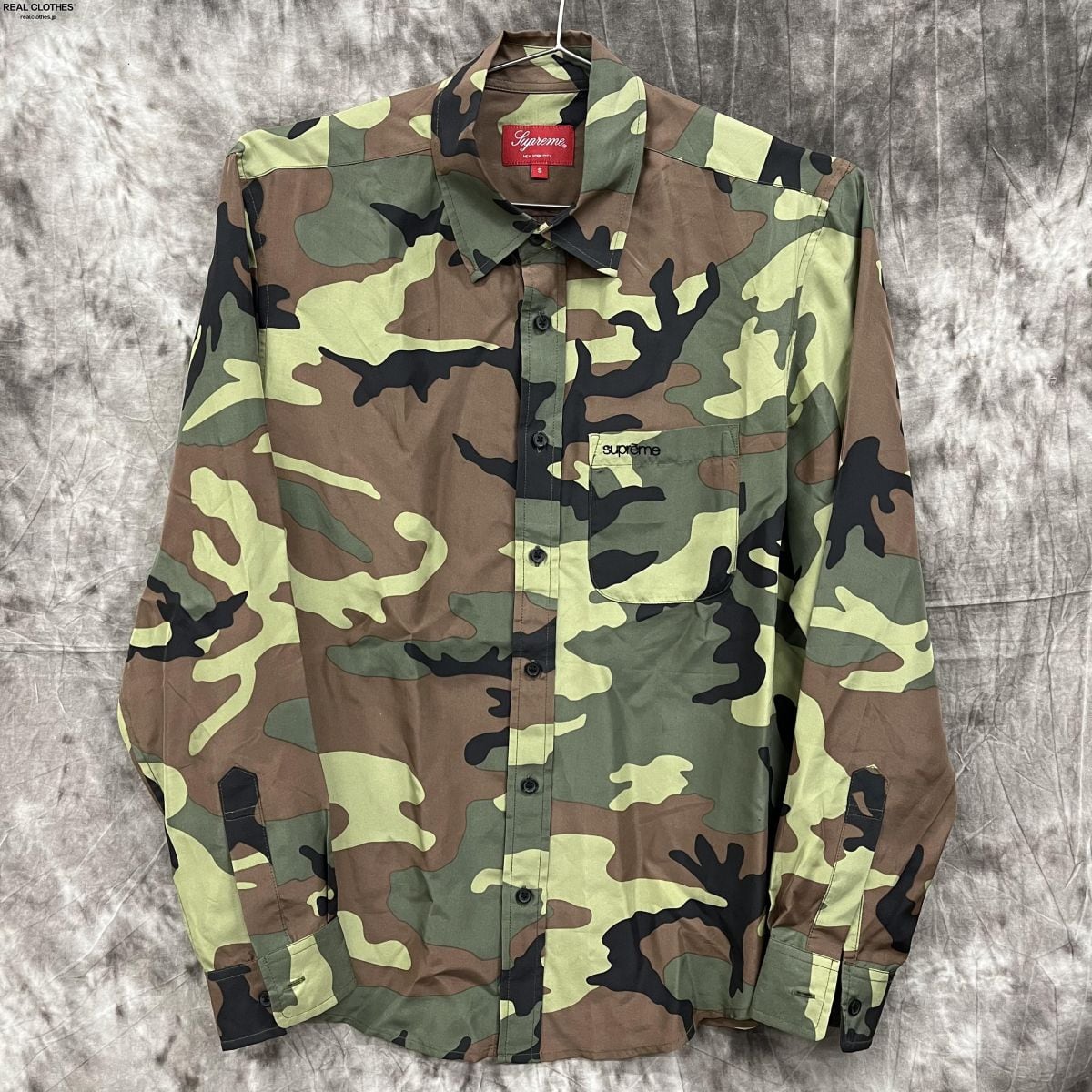 Supreme/シュプリーム【19SS】Silk Camo Shirt/シルク カモ シャツ/S | REALCLOTHES/リアルクローズ  powered by BASE