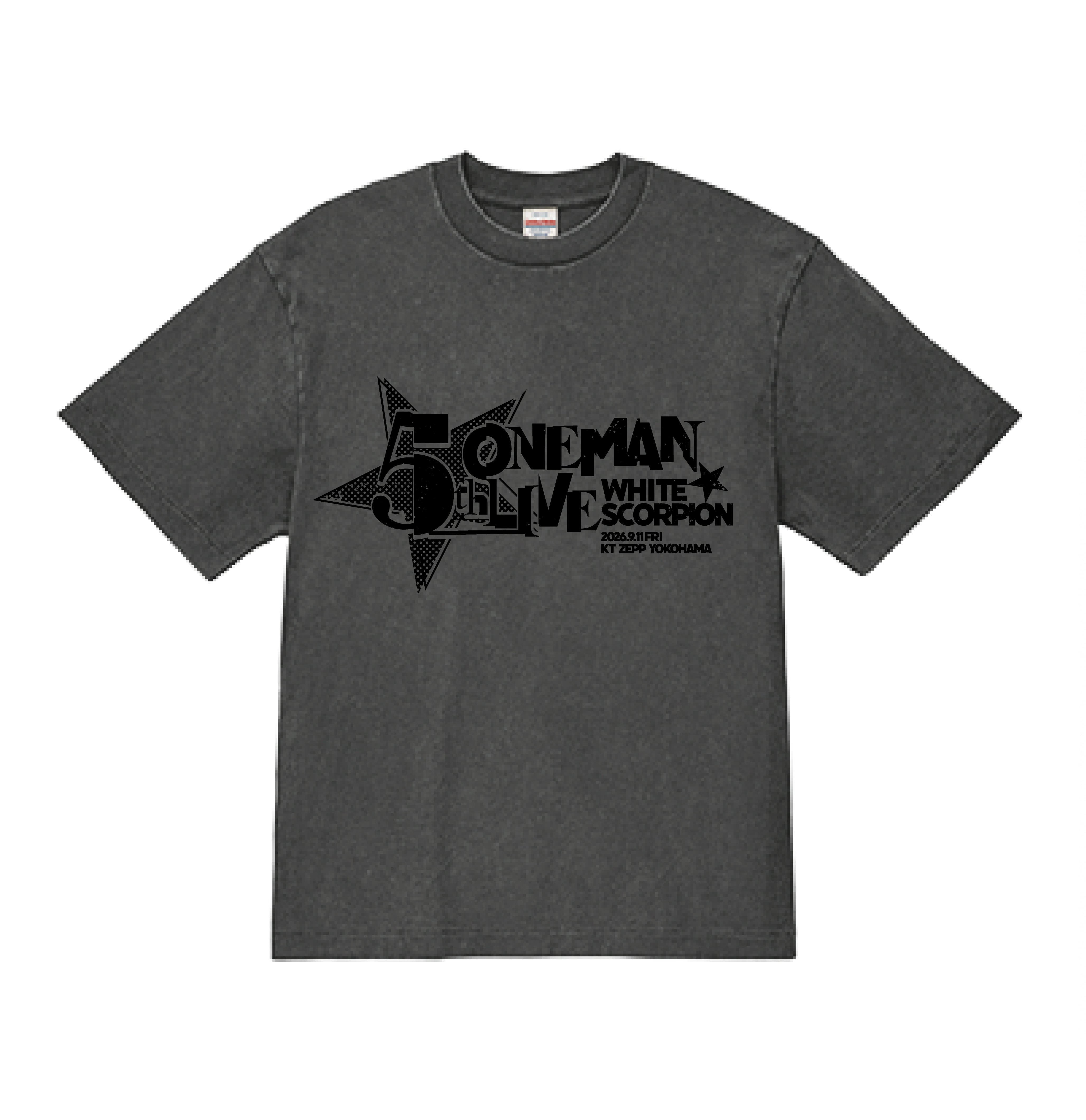 5th ONEMAN Tシャツ | WHITE SCORPION OFFICIAL GOODS STORE