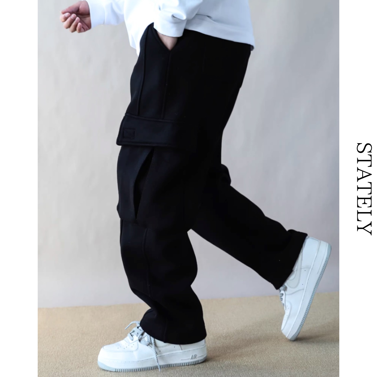 Utility Sweat Cargo Pants/3color_B91・画像11