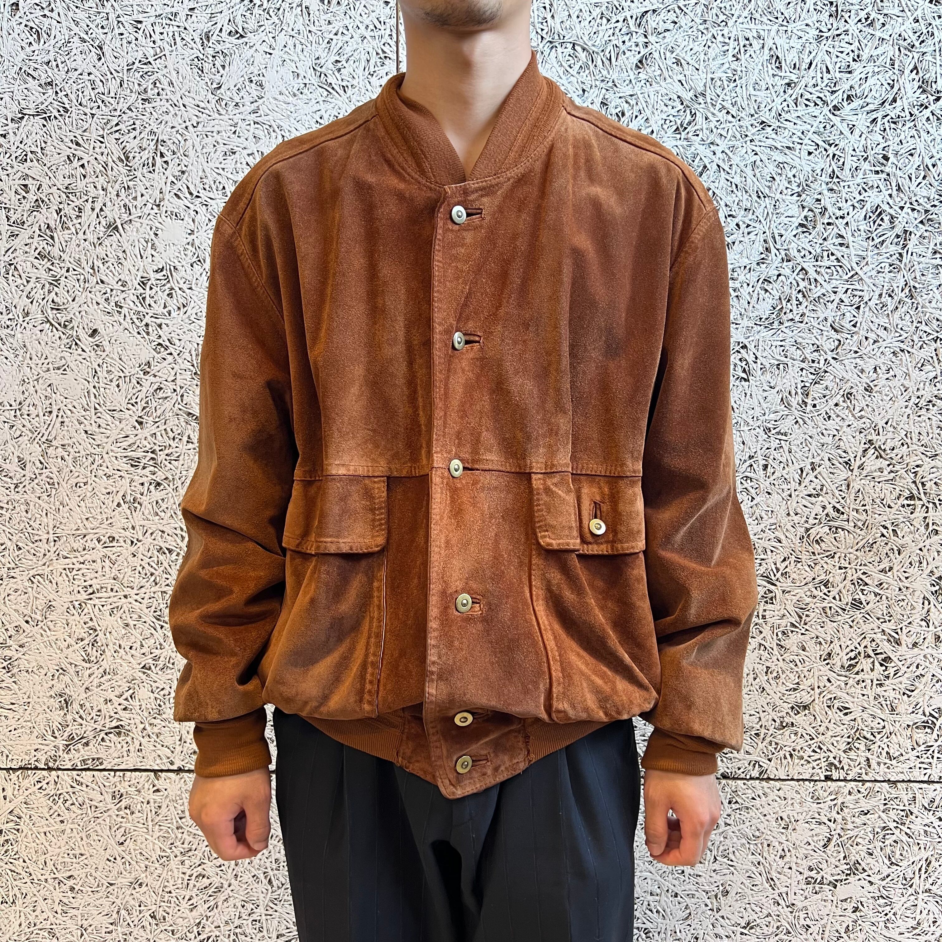 80's Leather Jacket -/-80年代 レザージャケット- made in Italy