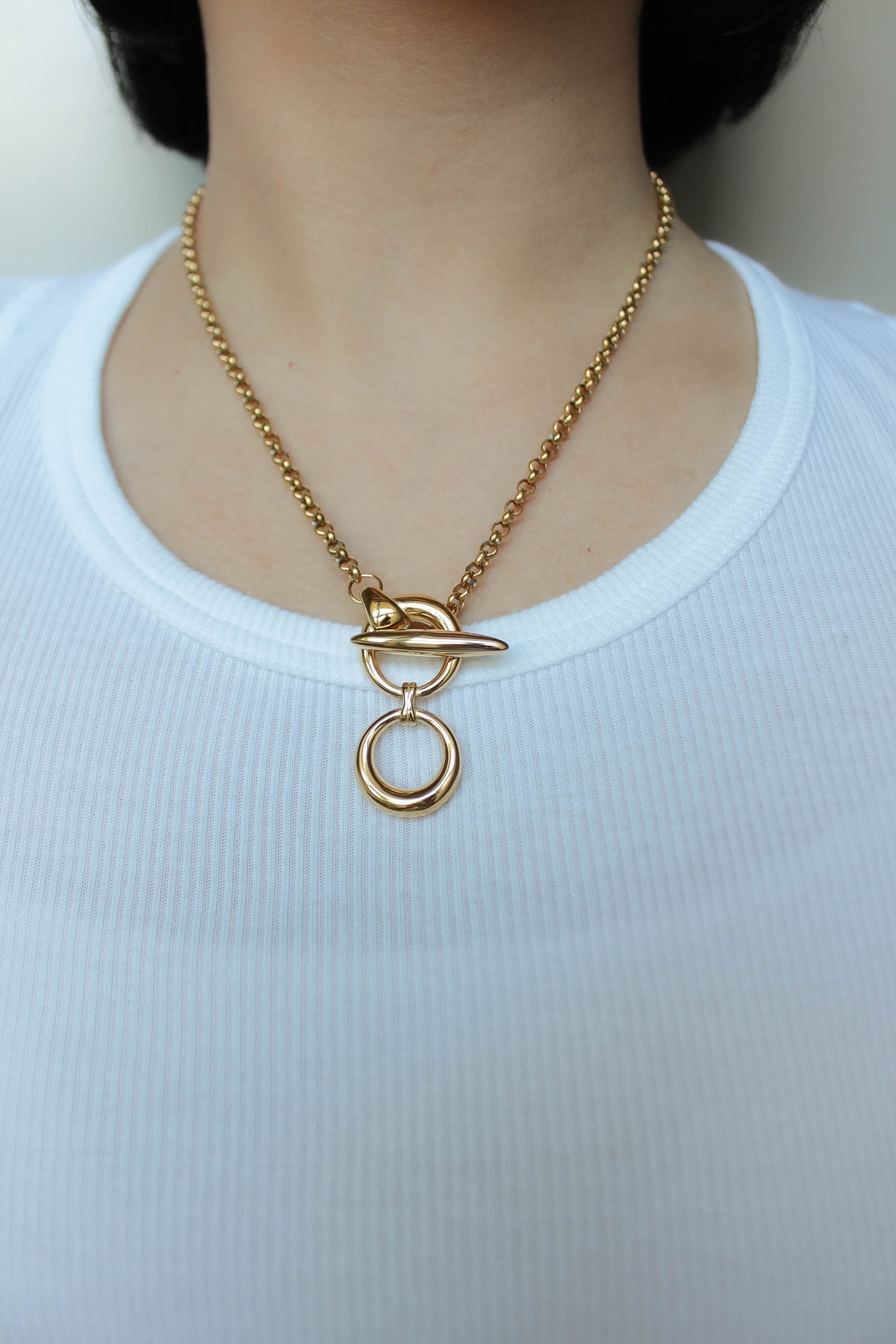 Multi Double Mantle Necklace | 金属アレルギー対応の Multi Double Mantle Necklace | 金属アレルギー対応の
