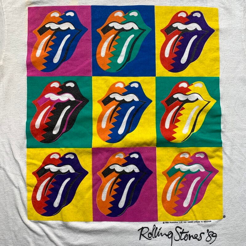 80's The Rolling Stones ローリングストーンズ Steel Wheels North