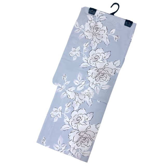 浴衣ジェンヌ 浴衣 単品 ゆかた レディース浴衣 グレイッシュパープル