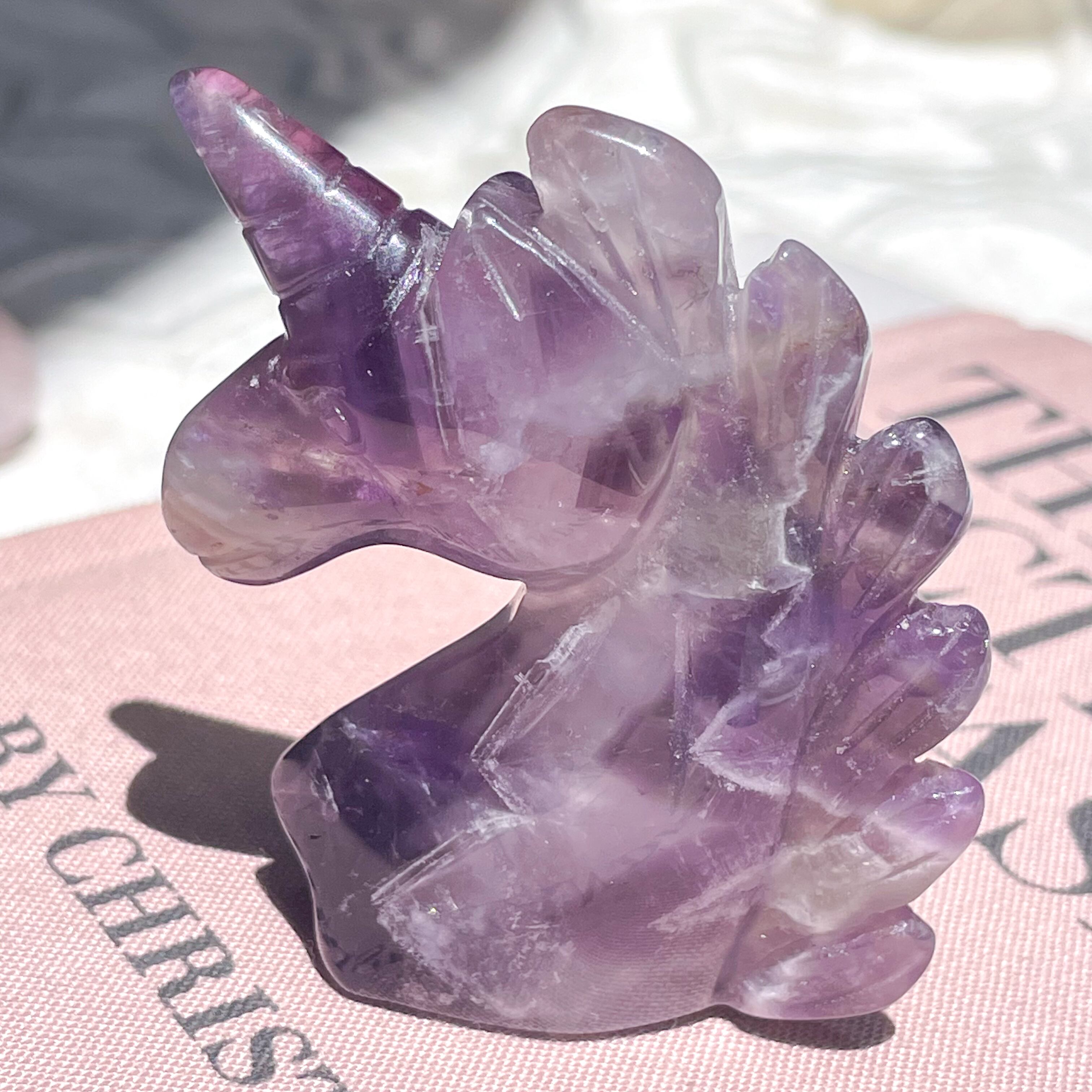 Chevron Amethyst Unicorn 2 ✧ シェブロンアメシスト