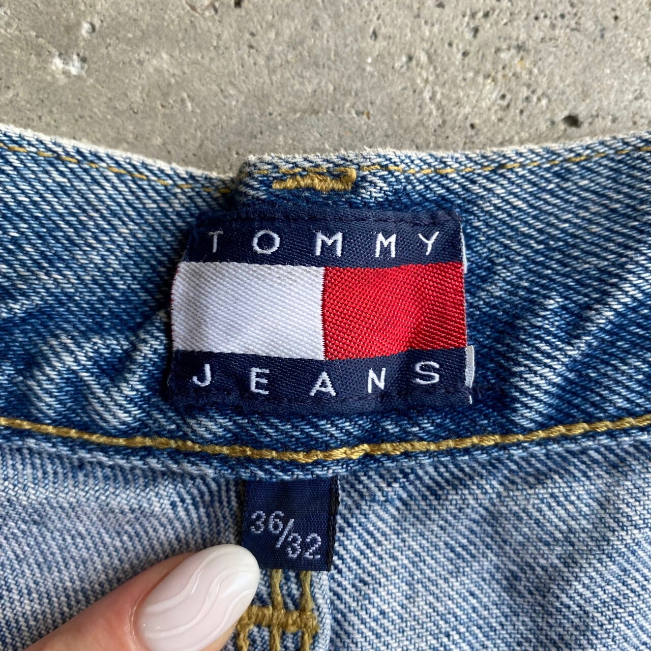 HIPHOP TOMMY JEANS ペインター バギー 90s 1041-