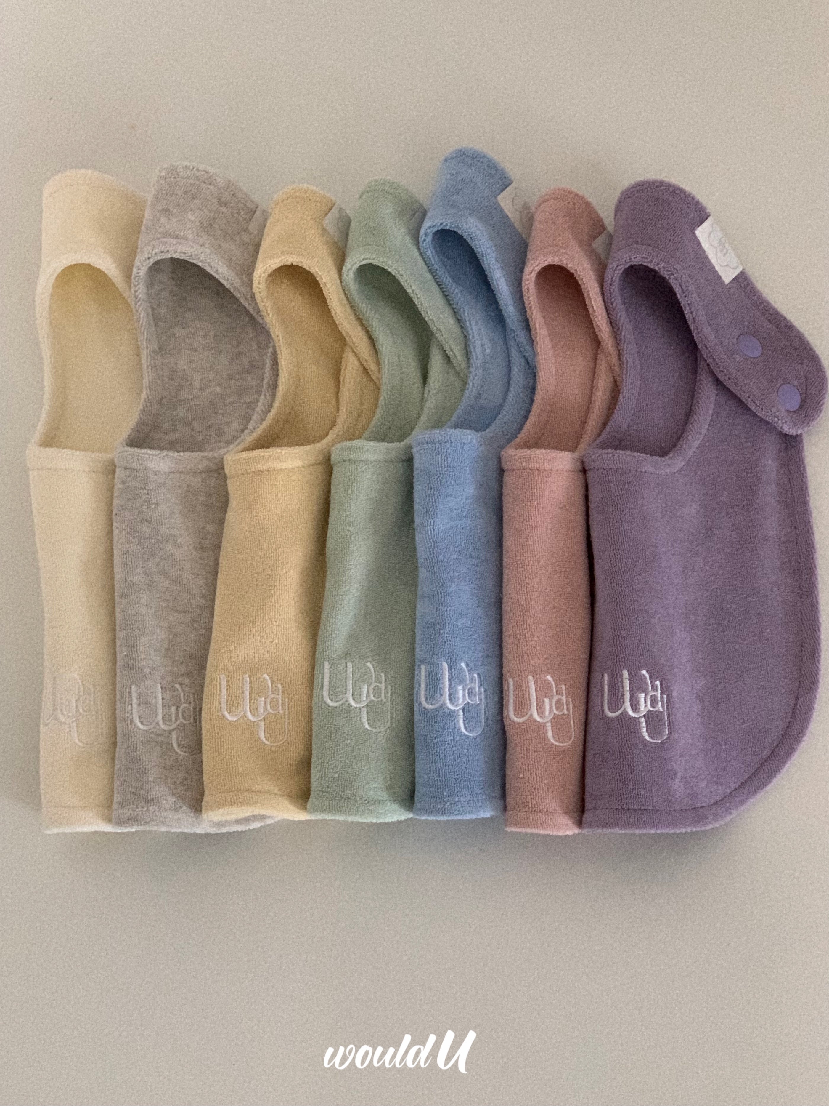 【予約】Would.U 「cloud terry bibs」