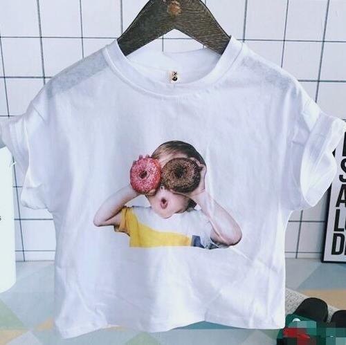 ドーナツプリントT-shirt