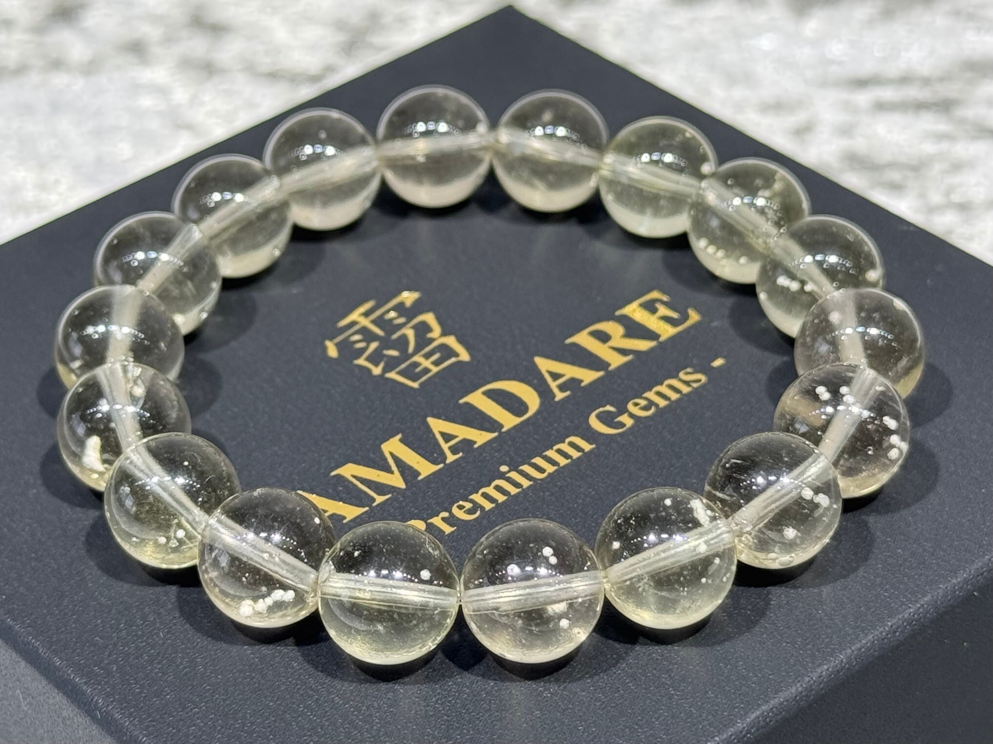 No.587【SS】リビアングラスブレスレット | 霤 AMADARE