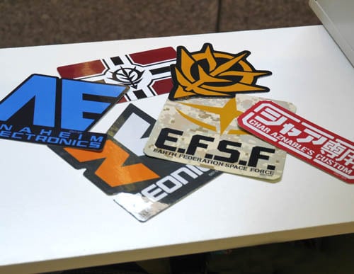 地球連邦軍 耐水ステッカー 機動戦士ガンダム Cospa Controller Company Official Online Store