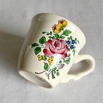 コーヒーカップ　KGリュネヴィル　カップのみ　花柄　薔薇　オールドストラスブール　12twev1-7