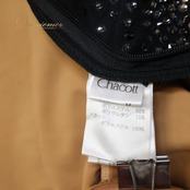 社交ダンス 衣装 Chacott チャコット ドレス ワンピース スタンダード ブラック系 ゴールド系 グレイ系 黒 グレー 無地 フロート レース フリル デモ 競技 ダンス パーティ 発表会 高級感 上品 シック 大人 エレガント