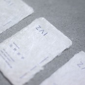 【サンプル】オーダー名刺 - 神代和紙