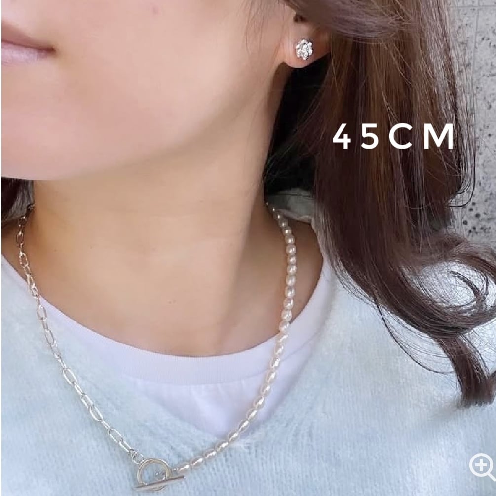 Lagoon Original グラス / 老眼鏡 ホルダー45/50cm ホワイトパール