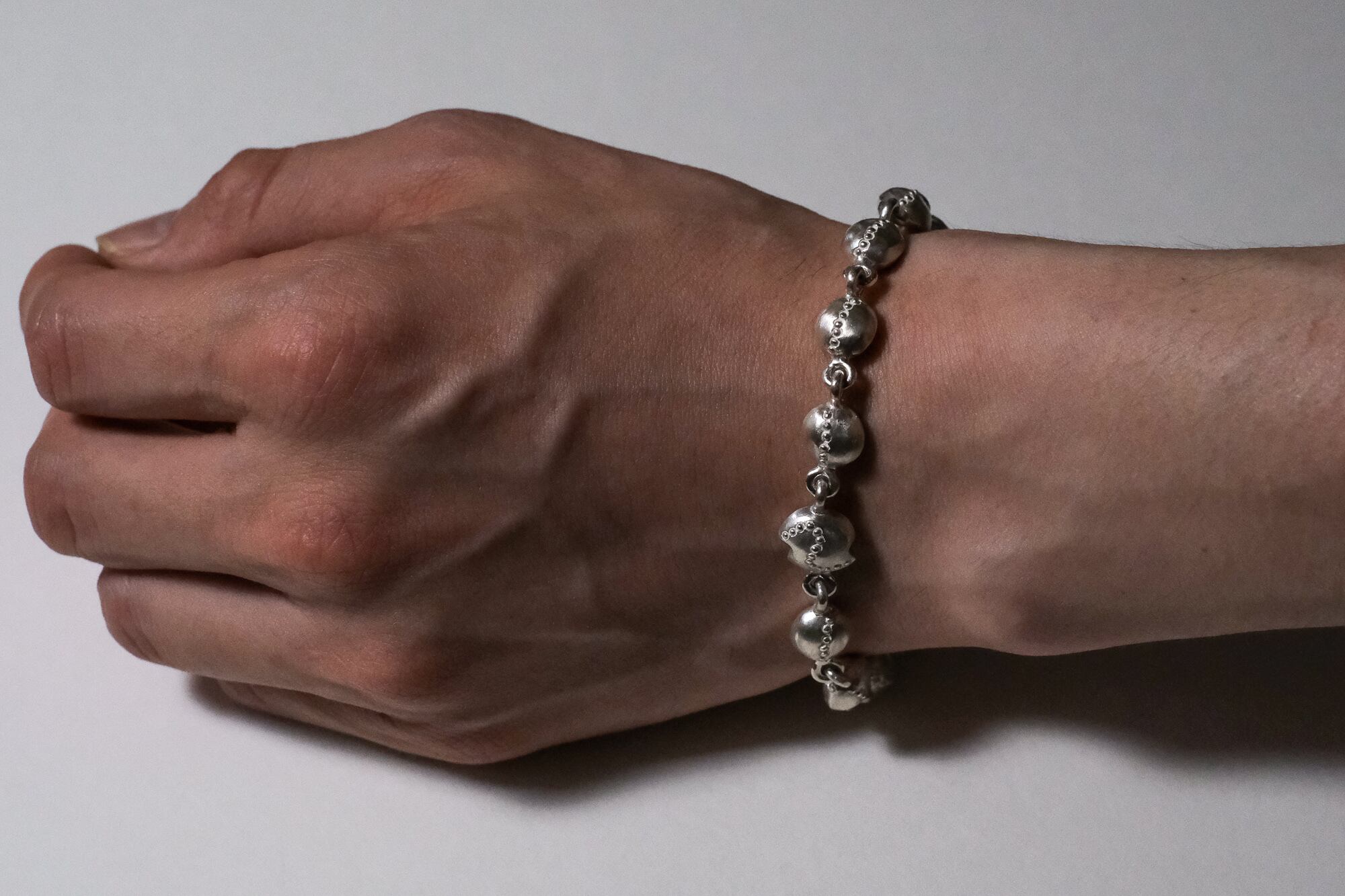 巡り ブレスレット silver no,374