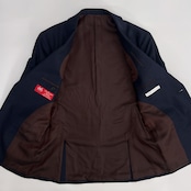 blazer's bank.com 英国生地MOON 2B テーラードジャケット 170cm-6Drop/ネイビー