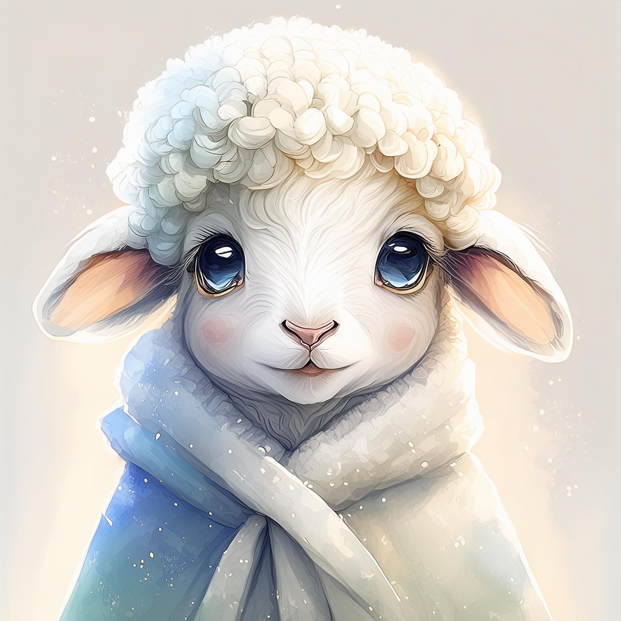 ヒツジ（アイコン用5点セット） | Icon Labo BREEZE