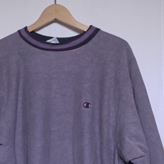 Rare Color !! 1990s Champion Reverse Weave Charcoal Gray Size M