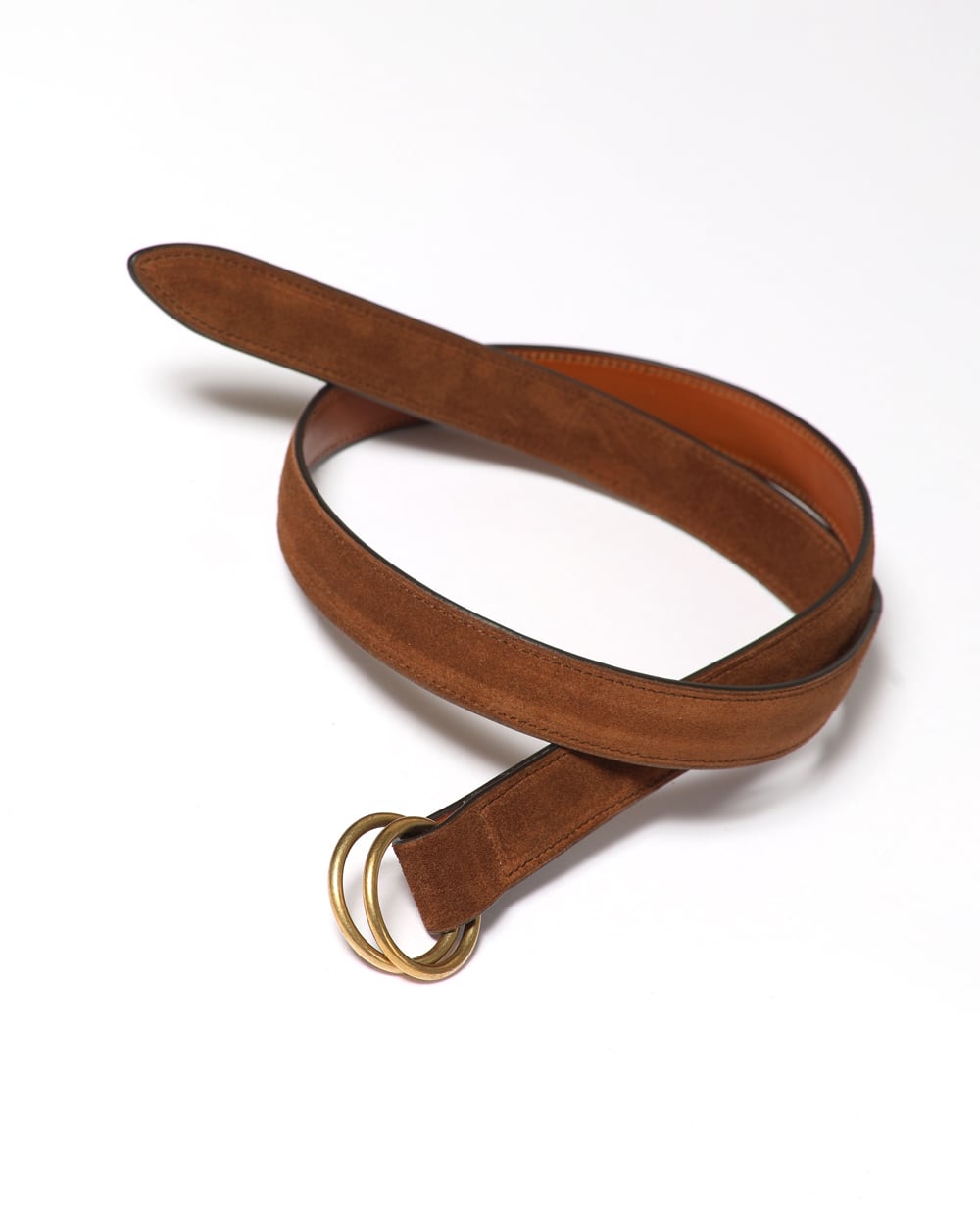 SAIC スエードダブルリングベルト（タバコ） | Afterhours